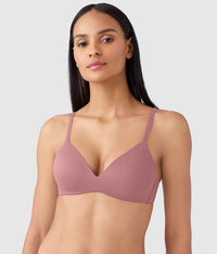 How Perfect Wire Free T-Shirt Bra: Rose Brown