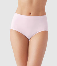 Understated Cotton Brief: Cradle Pink
