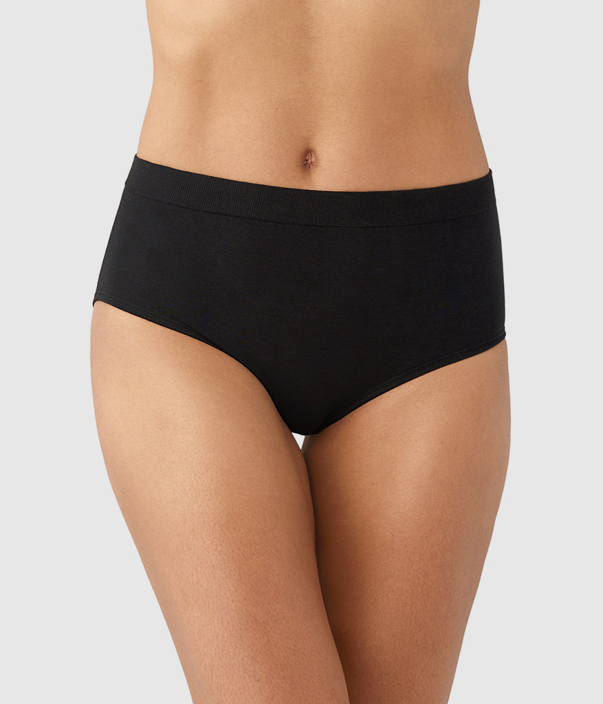 B-Smooth® Natural Brief: Black
