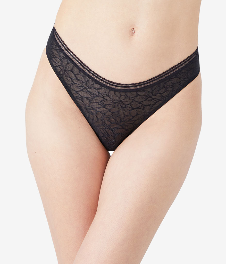Etched in Style Thong: Night
