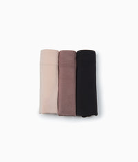 B-Smooth® Packaged Hi-Cut: Rose Dust/Deep Taupe/Black