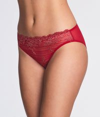 Embrace Lace® Bikini: Grandalia Red/Rose Gold