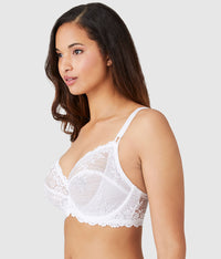 Embrace Lace® Underwire Bra: Delicious White
