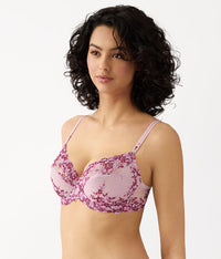 Embrace Lace®  Underwire Bra: Keepsake Lilac/Multi