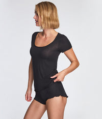 Soft Set Short Sleeve T-Shirt: Black