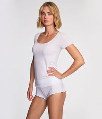 Soft Set Short Sleeve T-Shirt: White