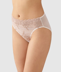 Embrace Lace® Hi-Cut: Angel Wing/Rose Dust