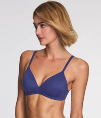How Perfect Wire Free T-Shirt Bra: Deep Cobalt