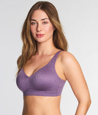 Inside Job™ Wire Free Bra: Italian Grape
