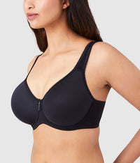 Basic Beauty Spacer Underwire T-Shirt Bra: Black