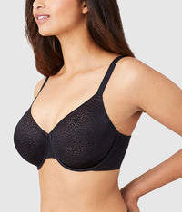 Back Appeal® Underwire Bra: Black