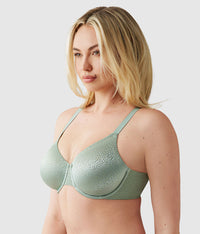 Back Appeal® Underwire Bra: Iceberg Green