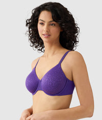 Inside Job™ Underwire Bra: Purple Indigo