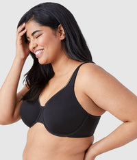 High Standards Underwire Bra: Black