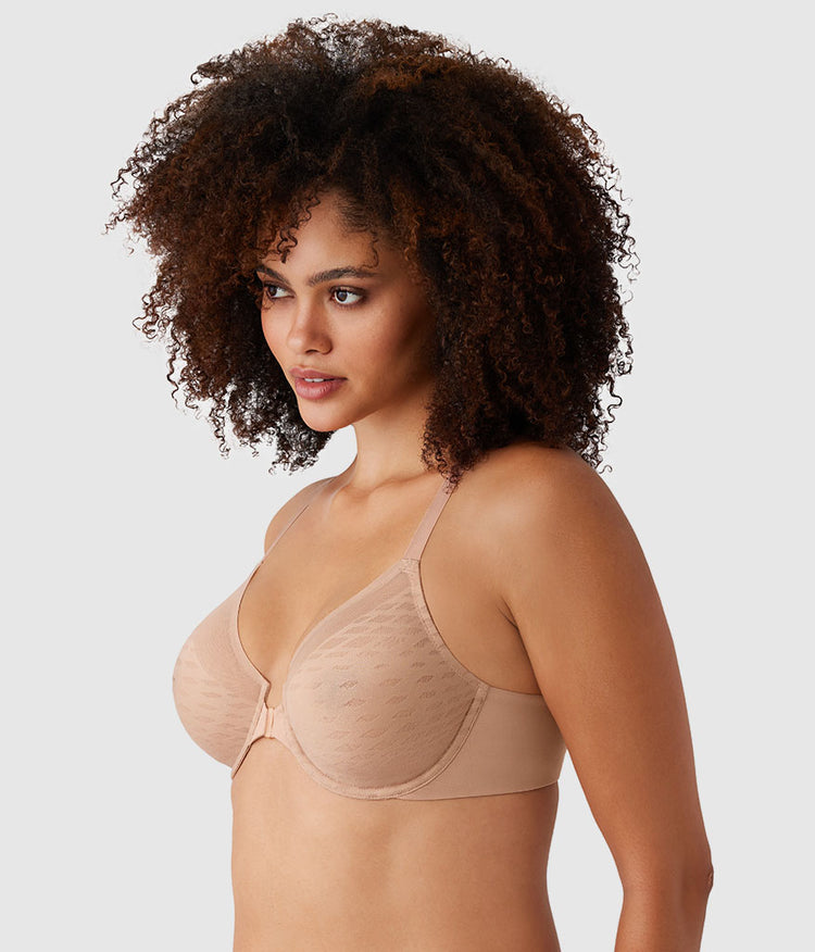 Elevated Allure Front Close Underwire Bra: Roebuck – Wacoal