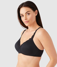 Softly Styled Wire Free T-Shirt Bra: Black