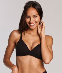 Comfort First Wire Free T-Shirt Bra: Black