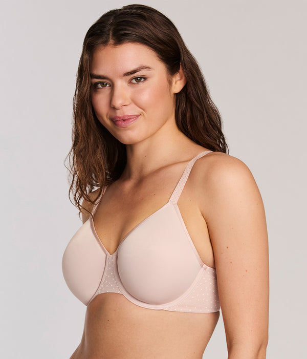 Back Appeal® Minimizer Bra: Rose Dust