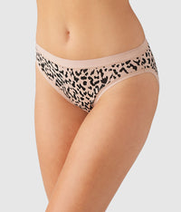 Understated Cotton Bikini: Cheetah