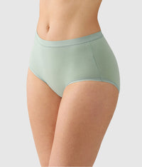 Understated Cotton Brief: Iceberg Green