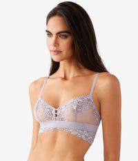 Opening Act Bralette: Minimal Gray