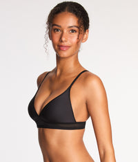 Full Transparency Bralette: Rose Smoke