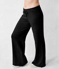 Haven Sweater Pant: Black