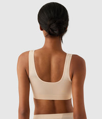 B-Smooth® Wire Free Bralette: Sand