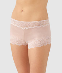 Modern Affair Boyshort: Rose Dust/Angel Wing