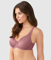 Basic Beauty Spacer Underwire T-Shirt Bra: Rose Brown