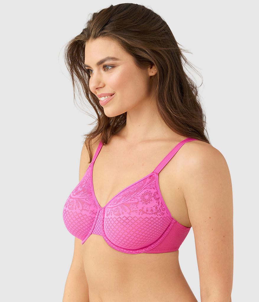 Visual Effects Minimizer Bra: Wild Azalea – Wacoal