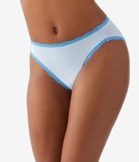 Inspired Eyelet Hi-Leg: Dream Blue