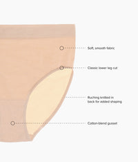 B-Smooth® Seamless Brief: Sand