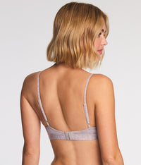 Soft Set Bralette: Cashmere Heather