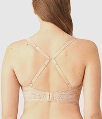 Halo Lace Wire Free Bralette: Sand