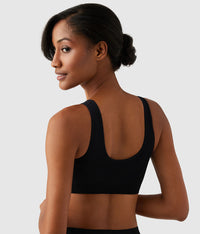 B-Smooth® Wire Free Bralette: Black