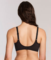 Back Appeal® Wire Free Bra: Black