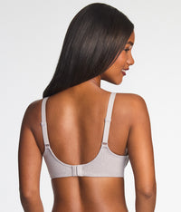 Inside Job™ Wire Free Bra: Opal Gray