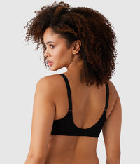 Back Appeal®  T-Shirt Bra: Black