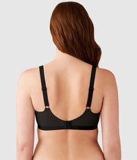 Shape Revelation® Shallow Top Underwire T-Shirt Bra: Black