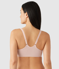 Back Appeal® Front Close T-Shirt Bra: Rose Dust