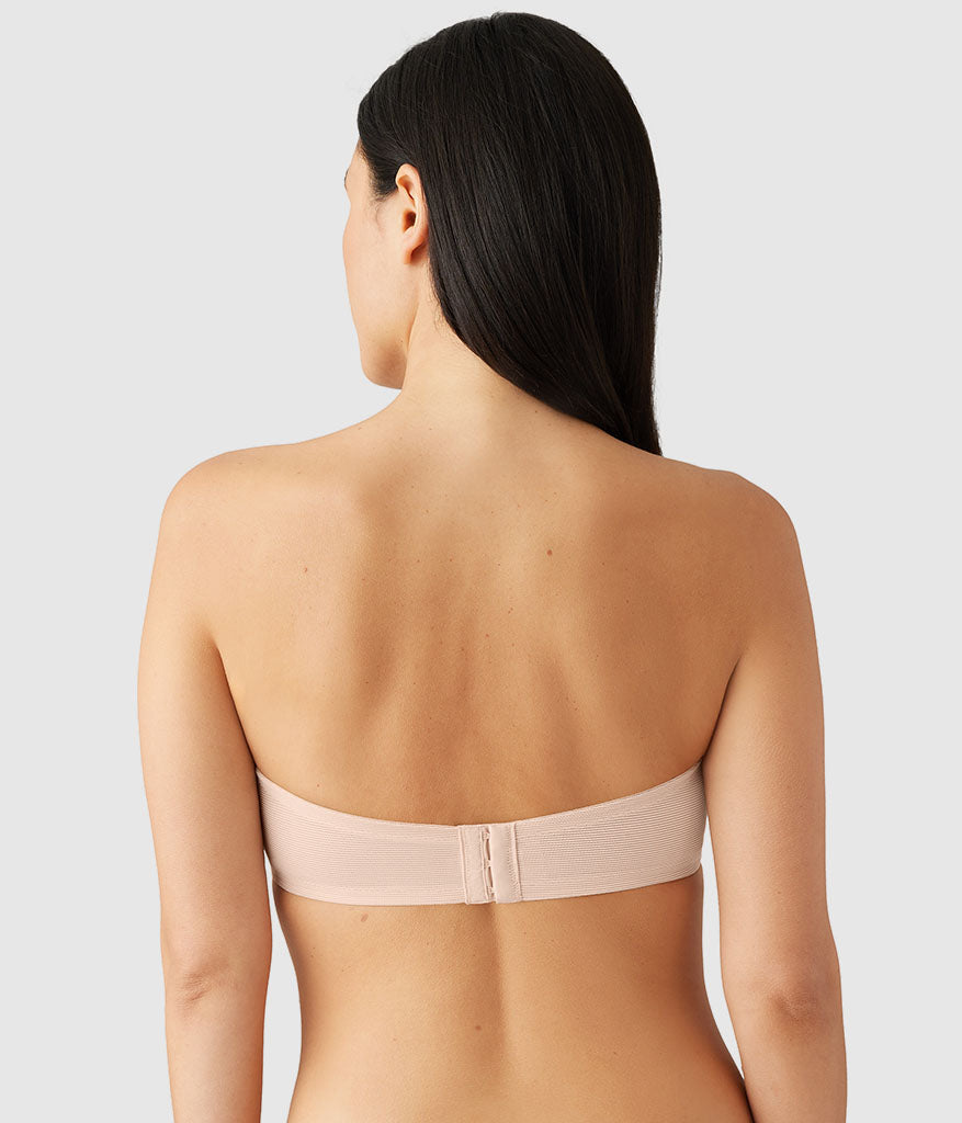 Wacoal Visual Effects Strapless Minimizer Bra, Sand, 38C