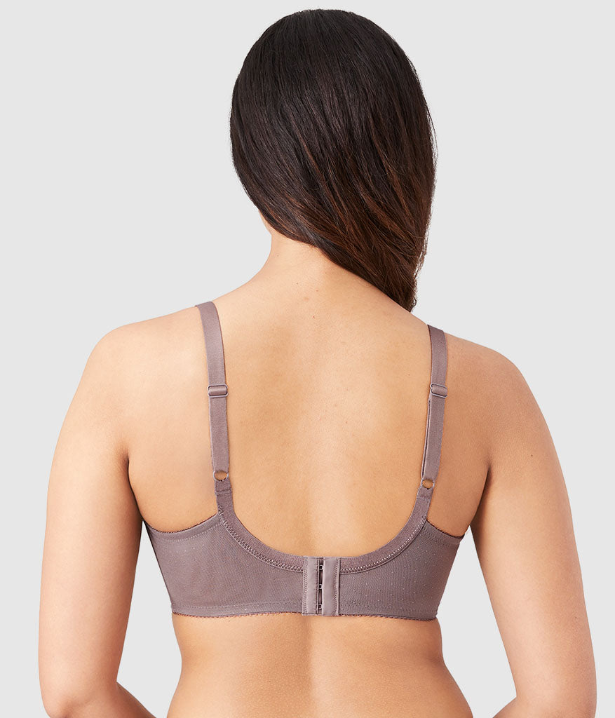 Retro Chic Full Figure Underwire Bra: Cappuccino – Wacoal