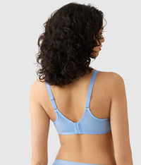 Basic Beauty Full Figure Seamless Underwire Bra: Bel Air Blue