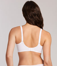 Perfect Primer Full Figure Underwire Bra: White