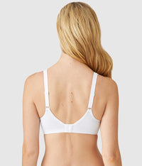 Softly Styled Underwire Bra: White