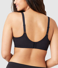 Back Appeal® Underwire Bra: Black