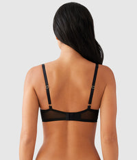 Midnight Soiree Underwire Bra: Caviar
