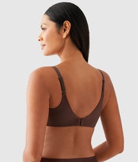 Inner Sheen Underwire Bra: Chocolate Martini