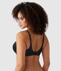Inner Sheen Underwire Bra: Black